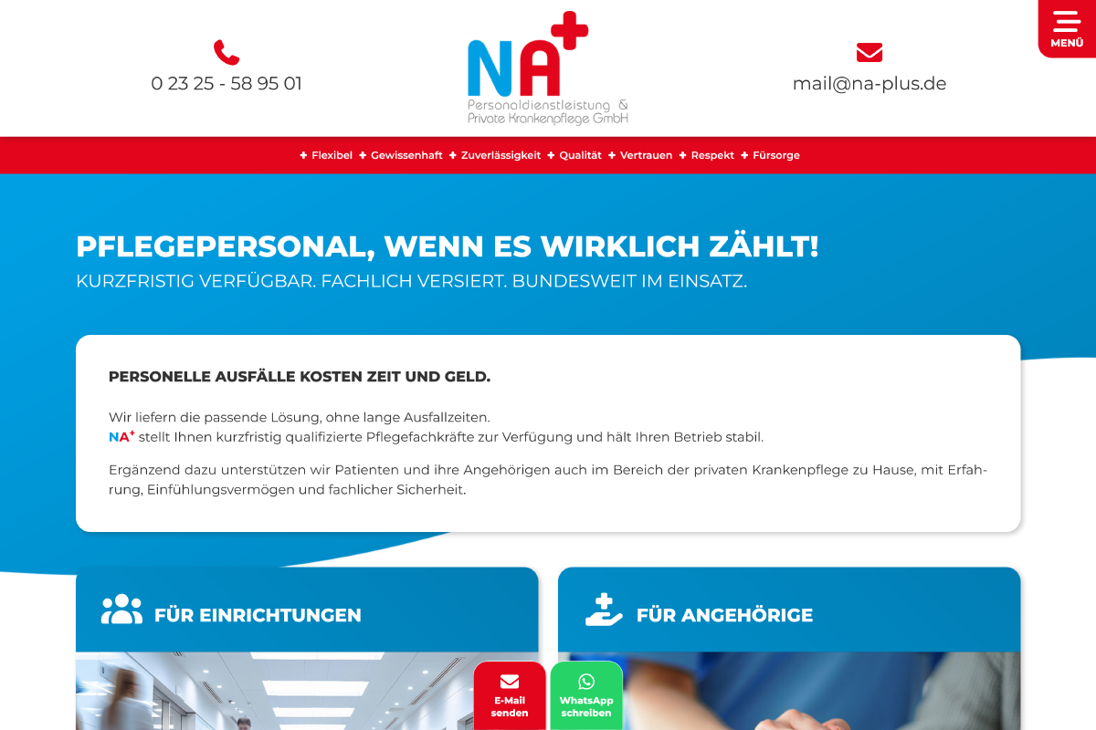 NA+ Personaldienstleistung & Private Krankenpflege GmbH