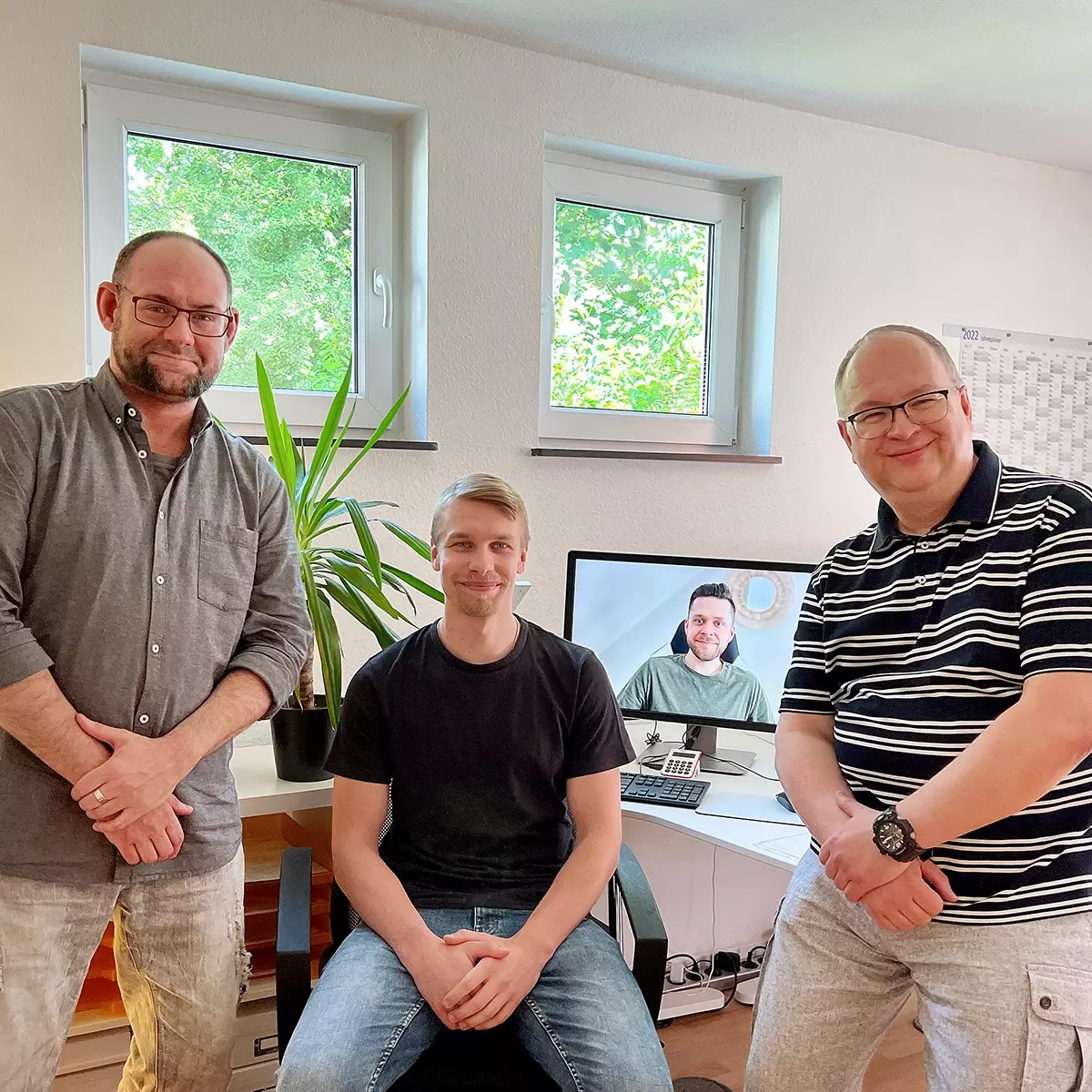 Foto vom Team der infinitum multimedia
